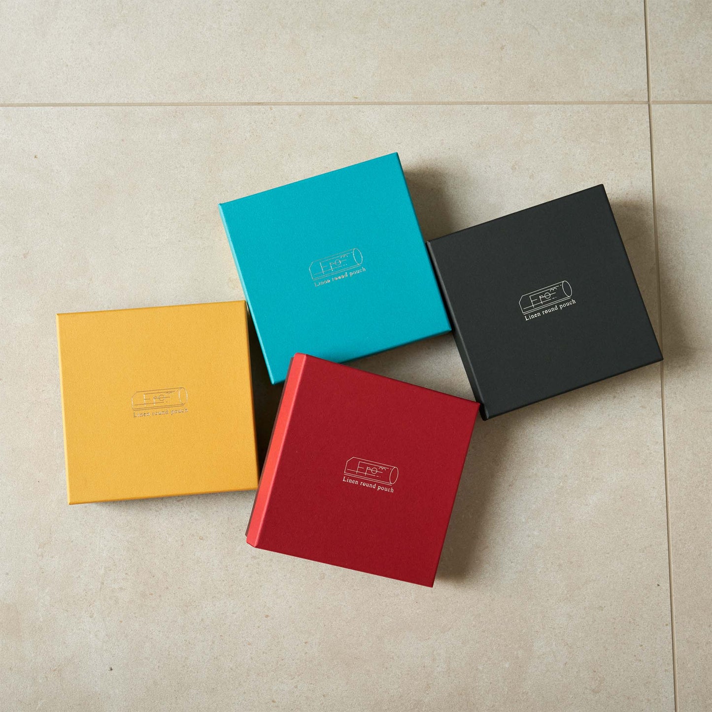 【新色入荷】リネンハンカチ with ギフトBOX(10色)