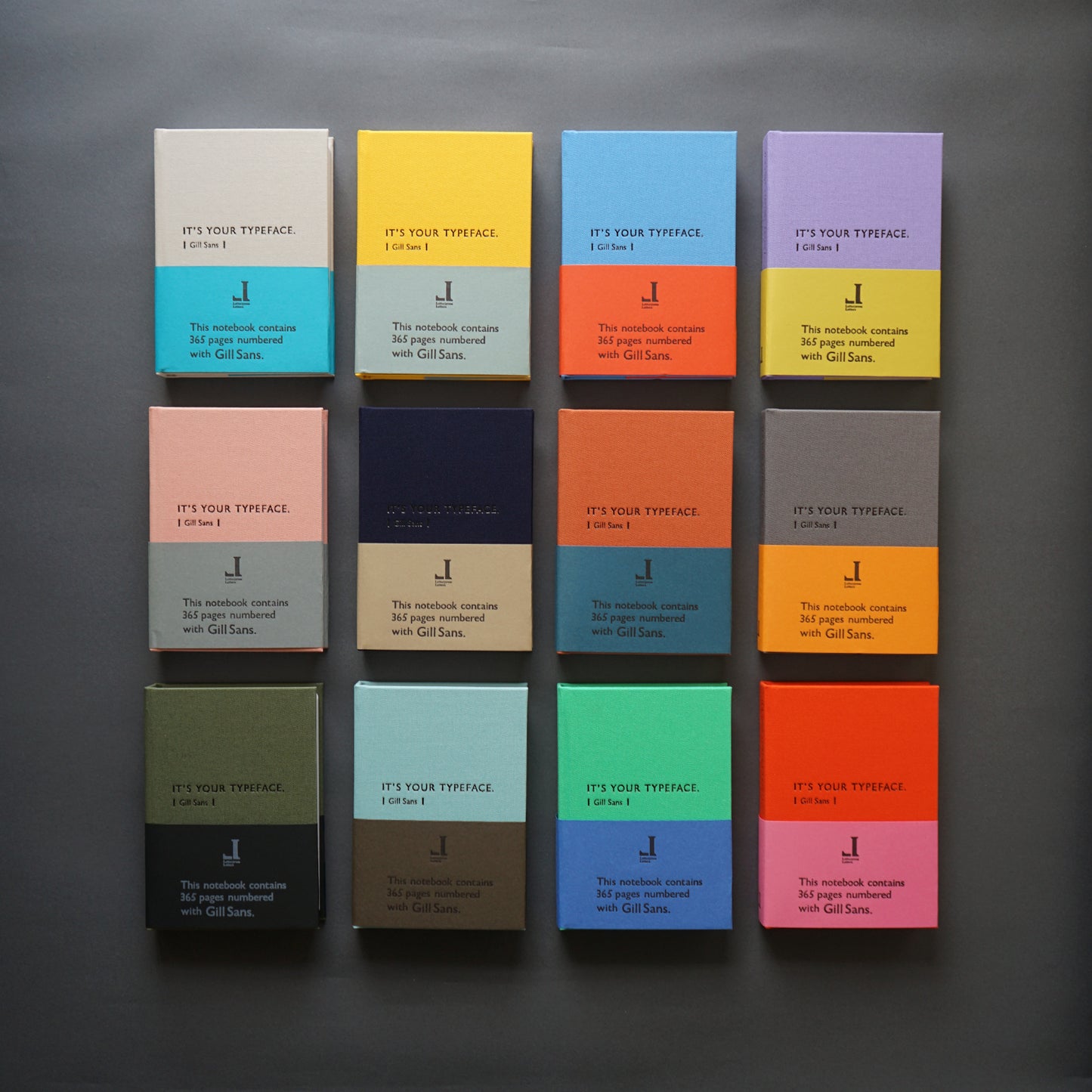 TYPEFACE NOTEBOOK / タイプフェイスノートブック〈ギルサンス〉