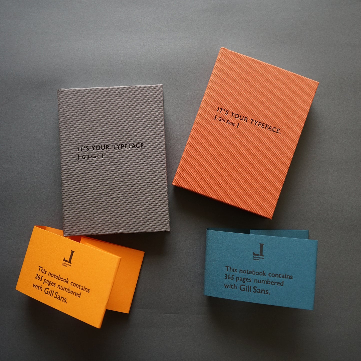 TYPEFACE NOTEBOOK / タイプフェイスノートブック〈ギルサンス〉