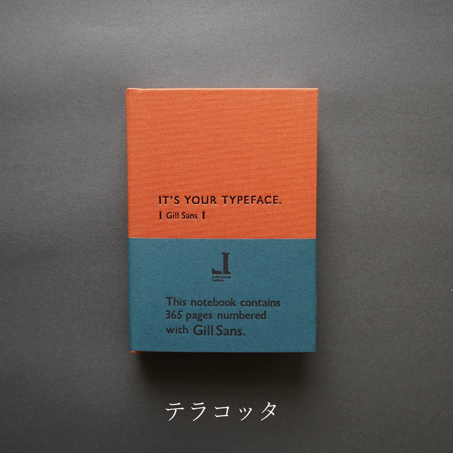 TYPEFACE NOTEBOOK / タイプフェイスノートブック〈ギルサンス〉