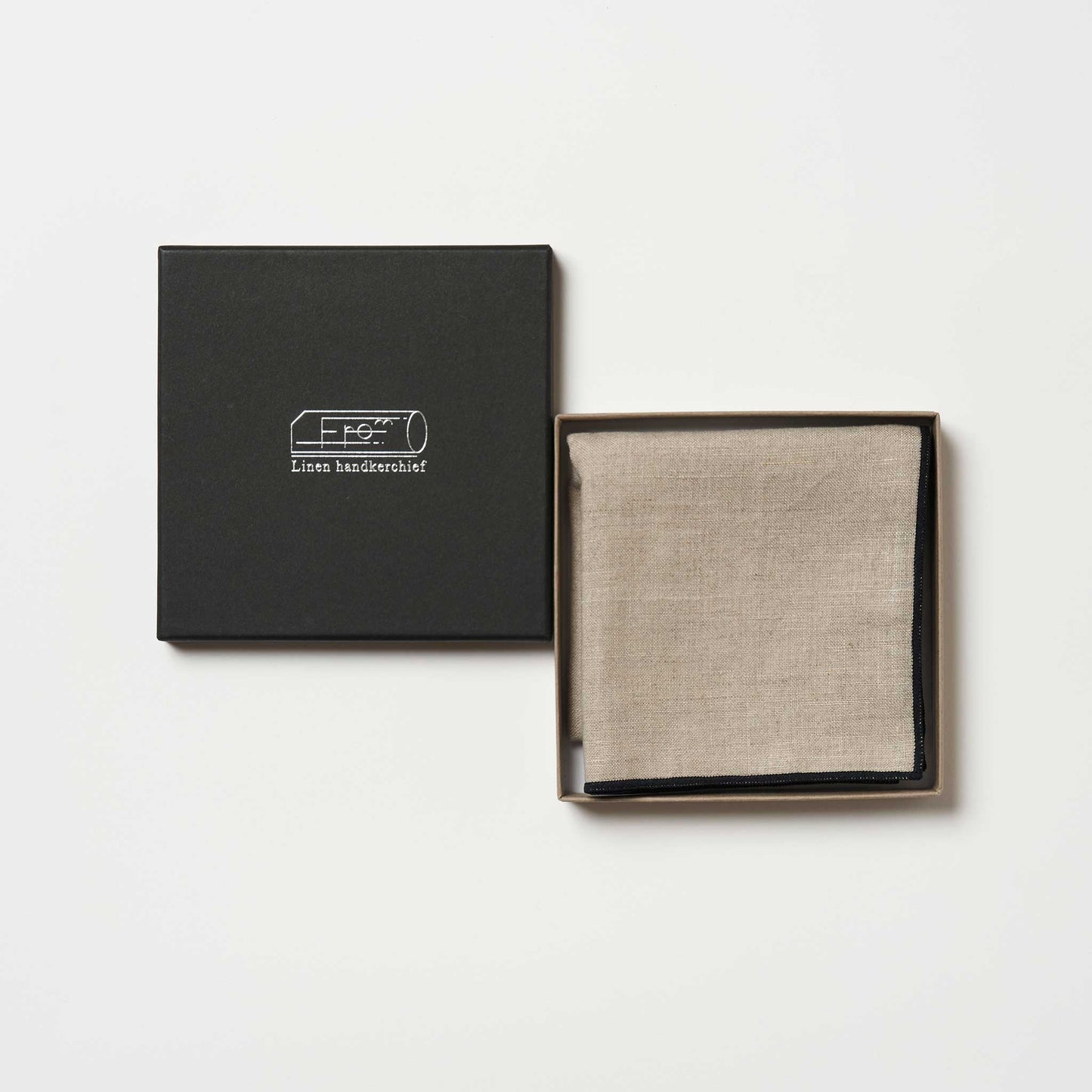 【新色入荷】リネンハンカチ with ギフトBOX(10色)