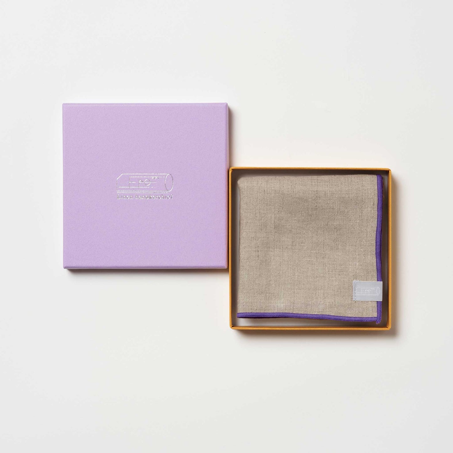 【新色入荷】リネンハンカチ with ギフトBOX(10色)