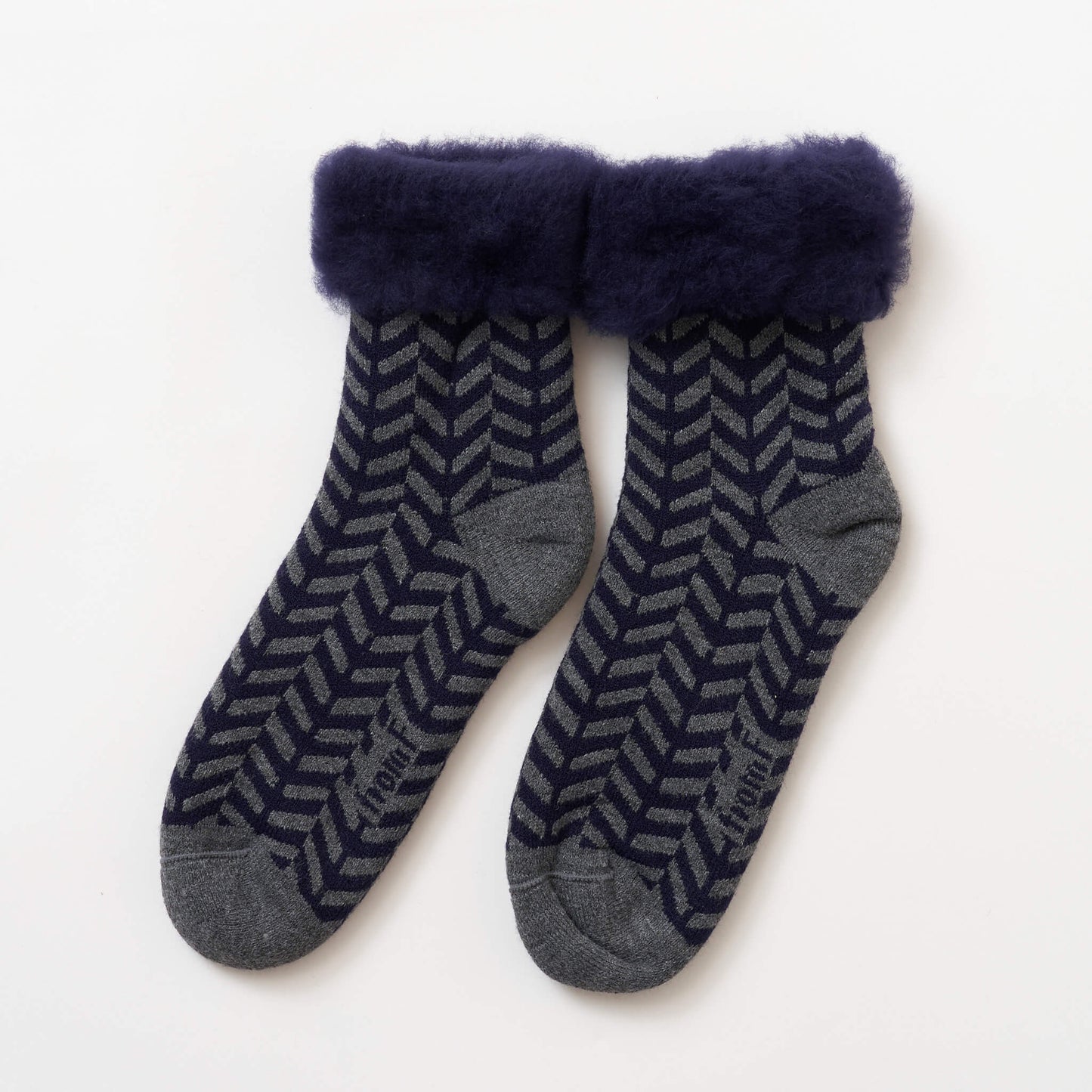 【2025新作】herringbone / ヘリンボーン もこもこソックス(4色)