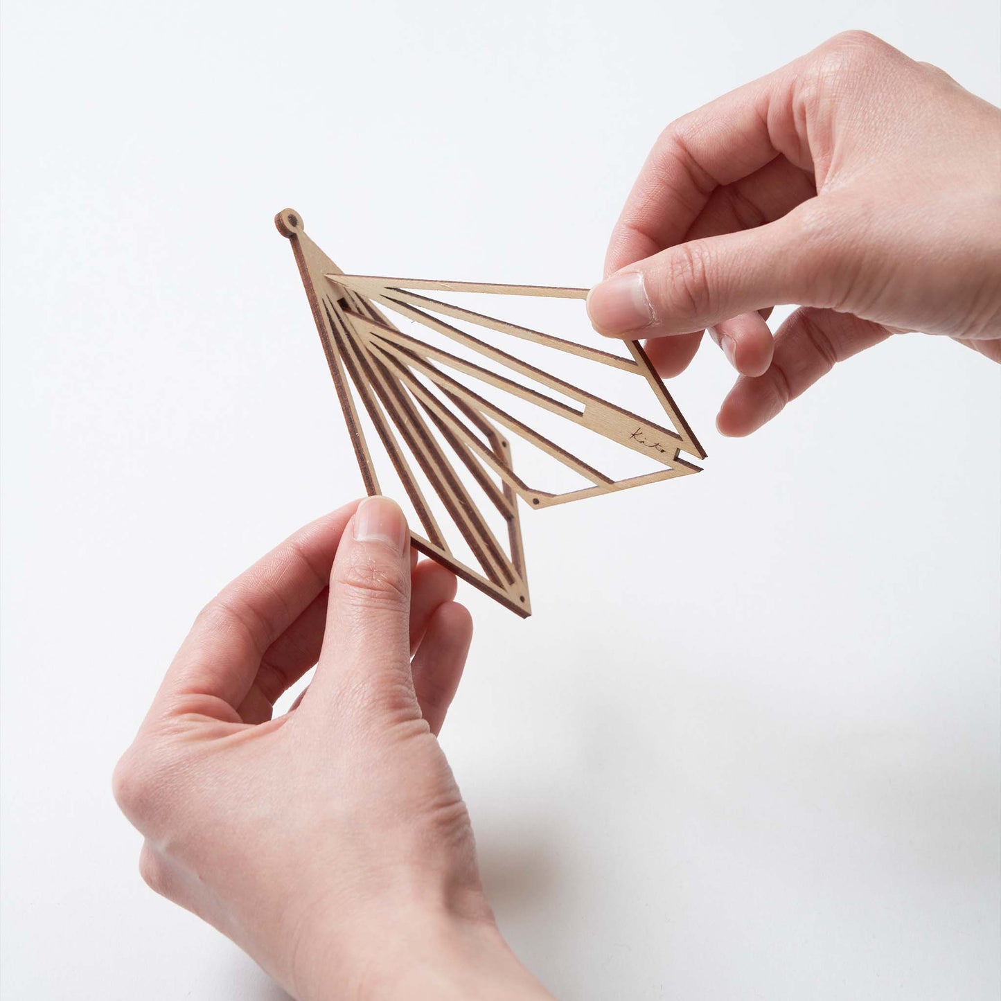 木製オーナメント - キューブS(単品)