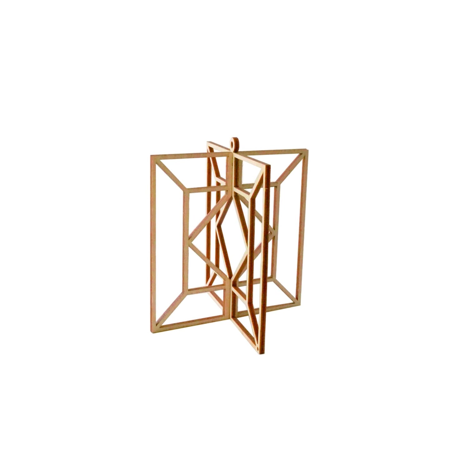 木製オーナメント - キューブS(単品)