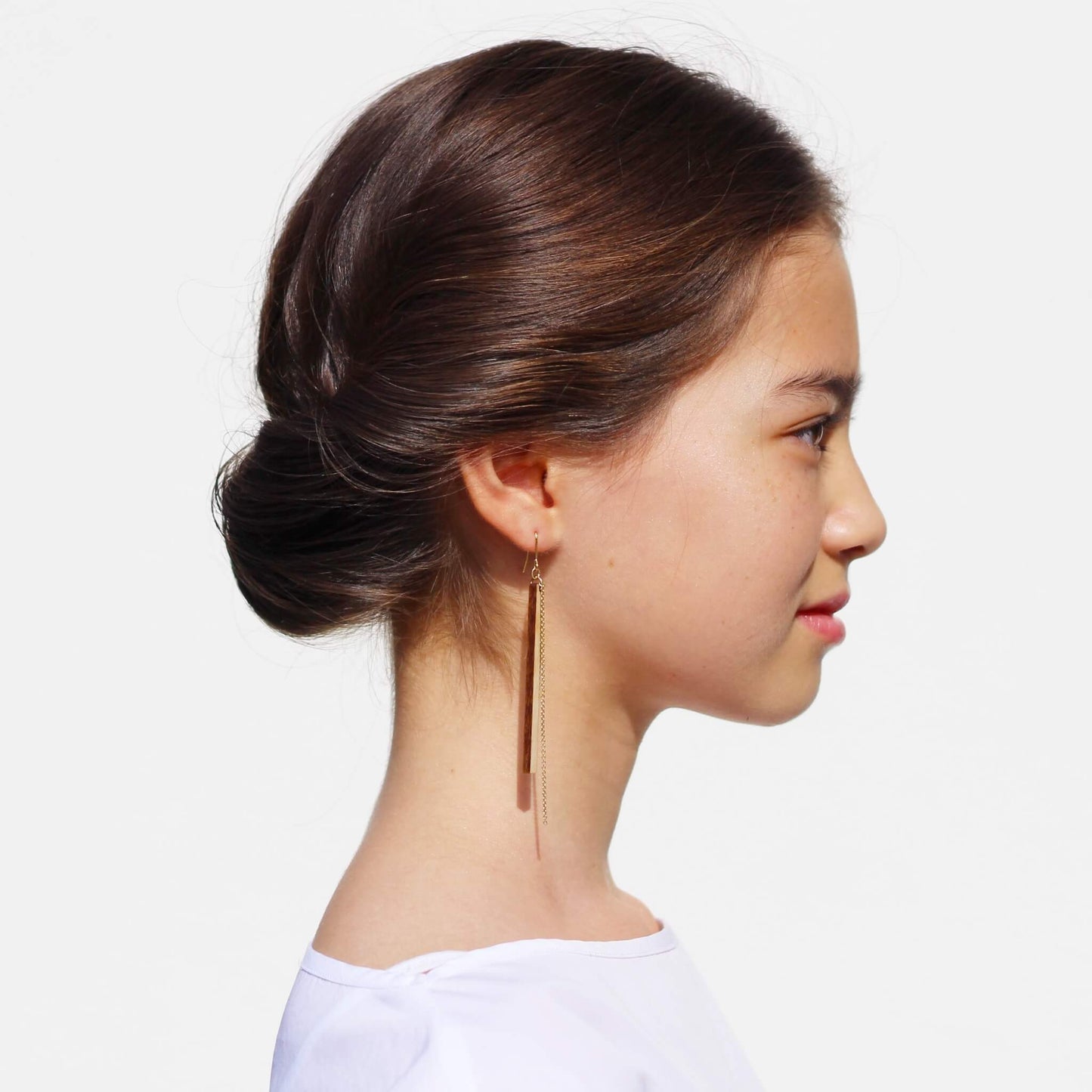 木製ピアス