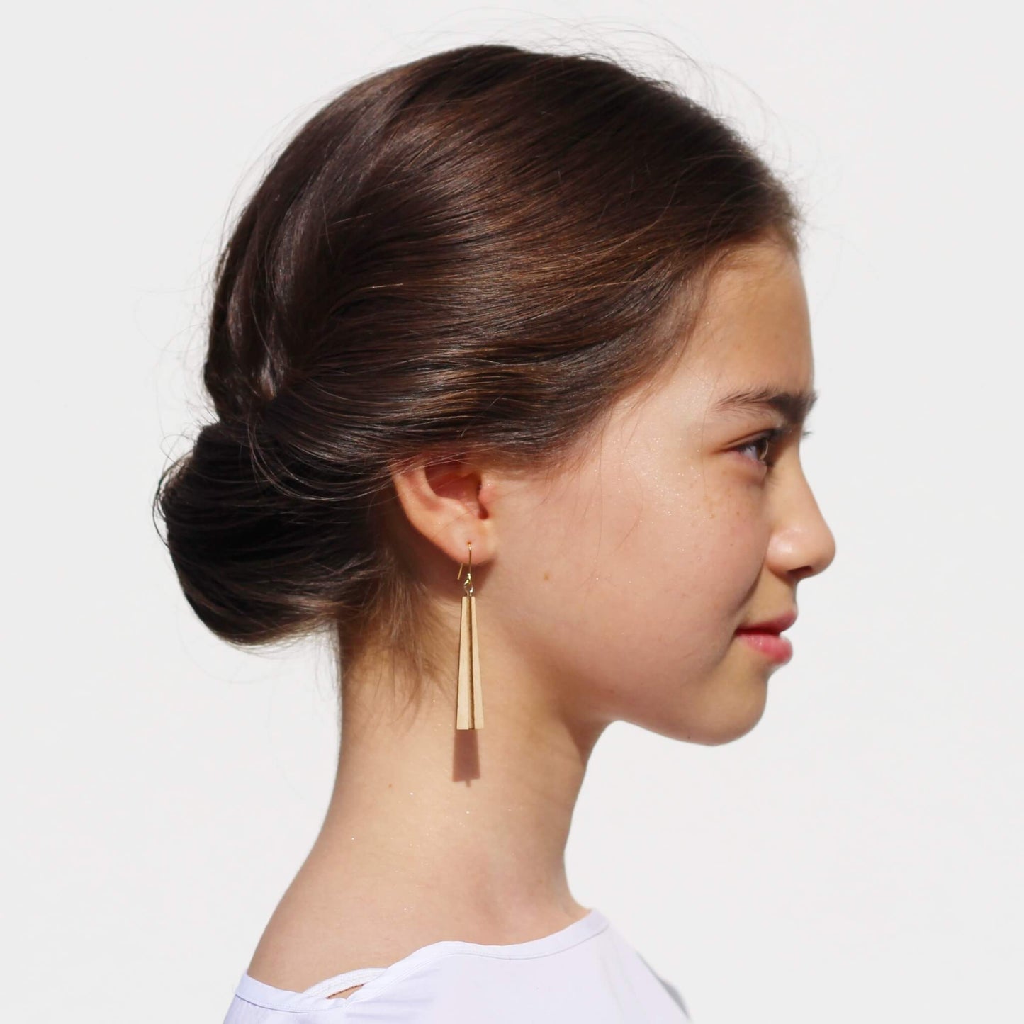 木製ピアス