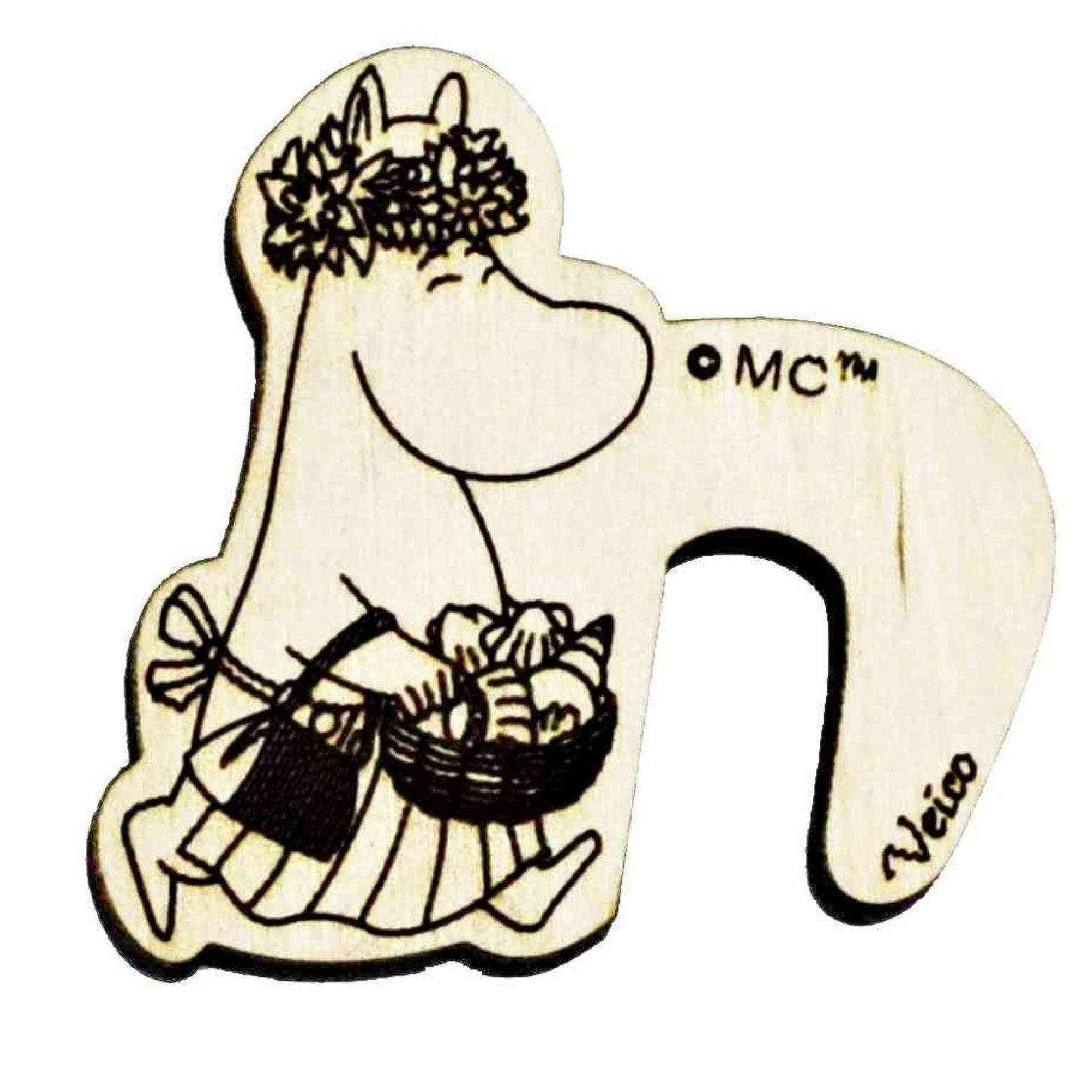 【Veico】白樺ポットウォッチャー MOOMIN