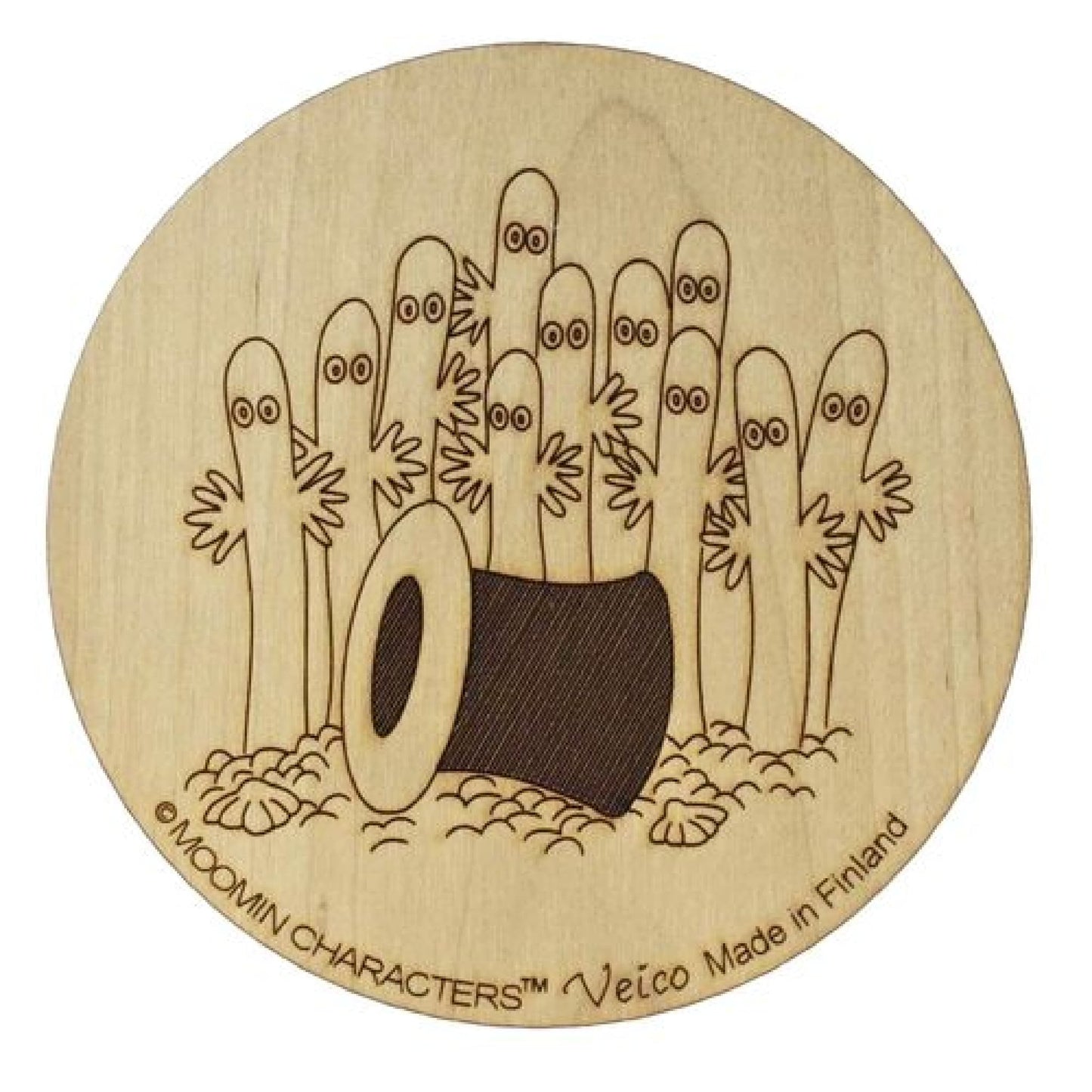 【Veico】白樺コースター MOOMIN
