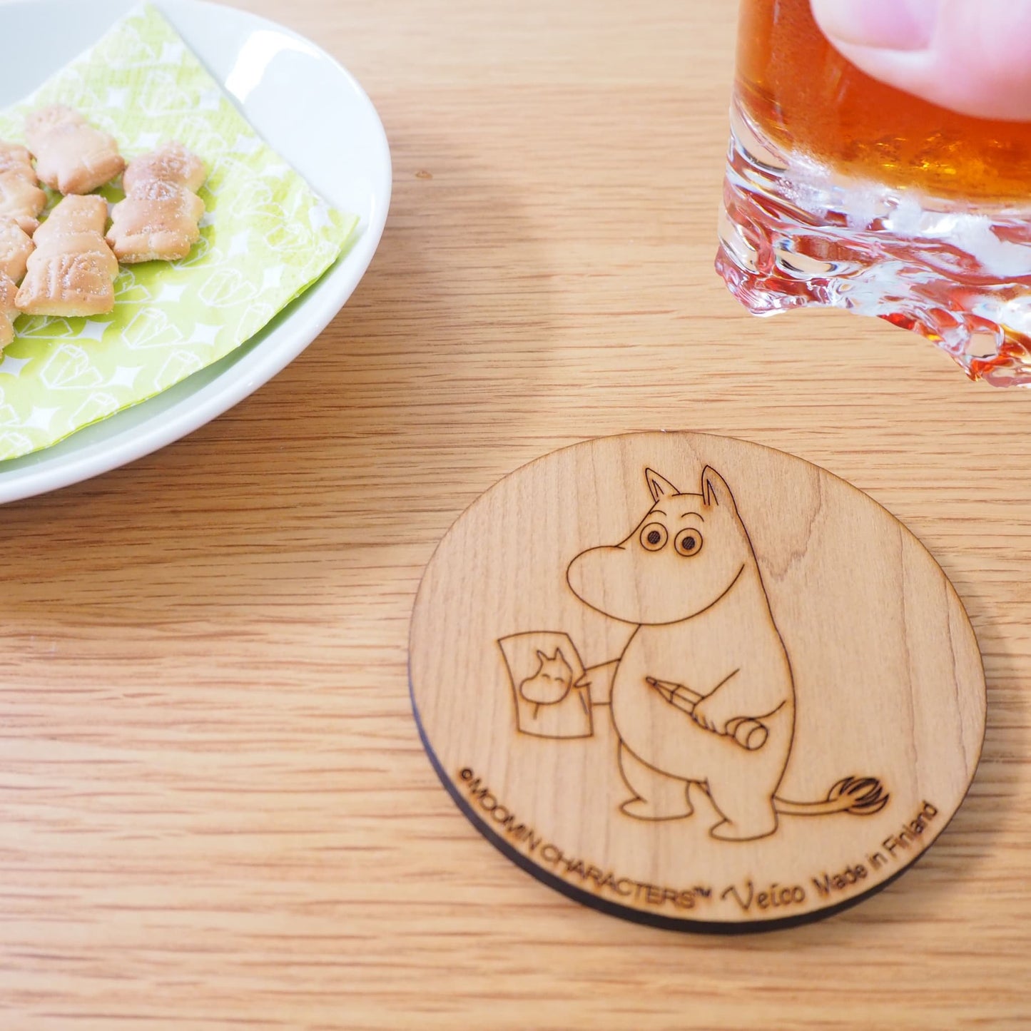 白樺コースター MOOMIN