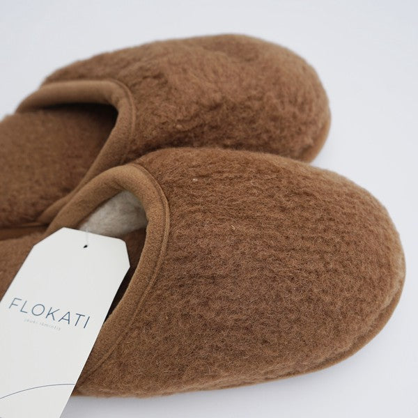 FLOKATI　キャメルスリッパ