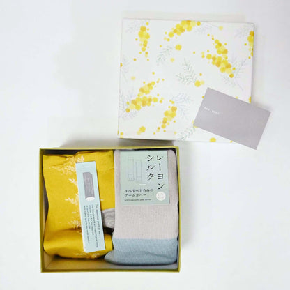 【GIFT SET】アンクルソックス1足／UVアームカバー1点｜BOX入