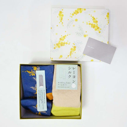 【GIFT SET】アンクルソックス1足／UVアームカバー1点｜BOX入