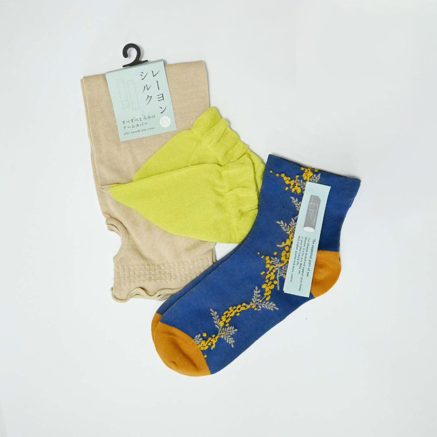 【GIFT SET】アンクルソックス1足／UVアームカバー1点｜BOX入
