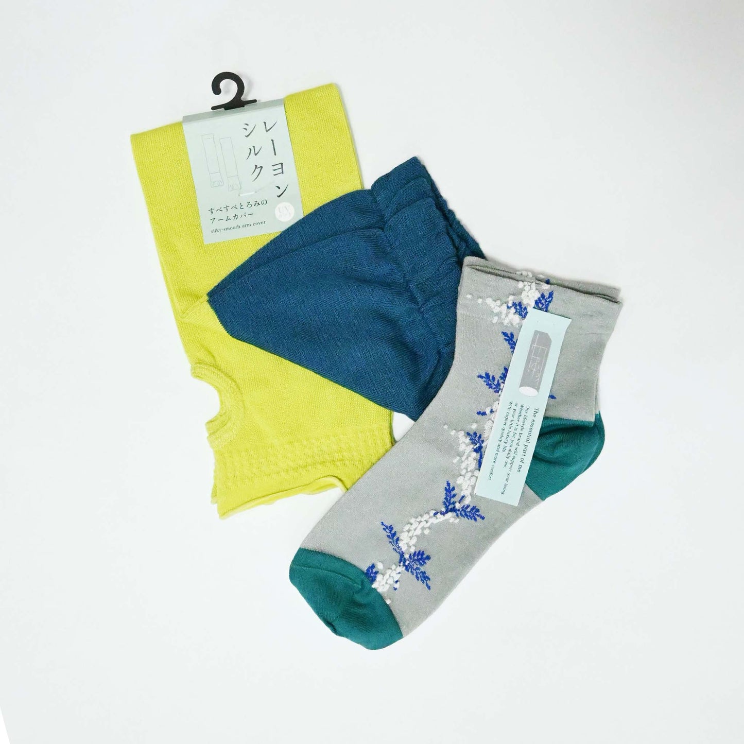 【GIFT SET】アンクルソックス1足／UVアームカバー1点｜BOX入