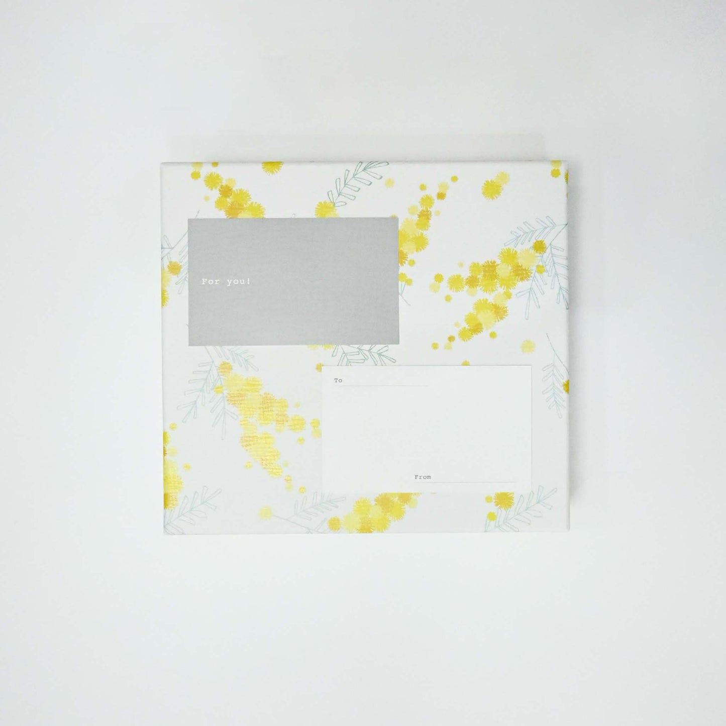 【GIFT SET】〈kuu〉ソックス2足／ハンカチ1足｜BOX入