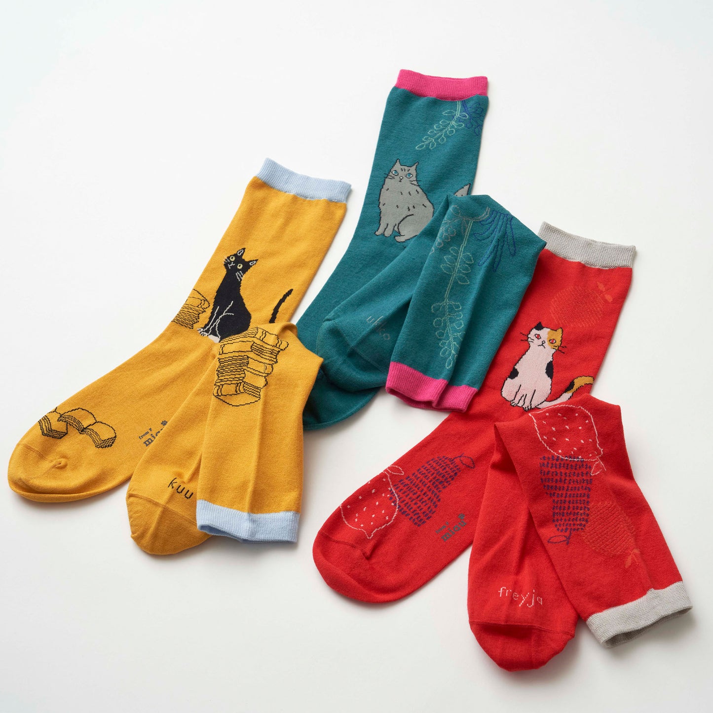 hyvä／すきなもの　クルー丈ソックス（3色）