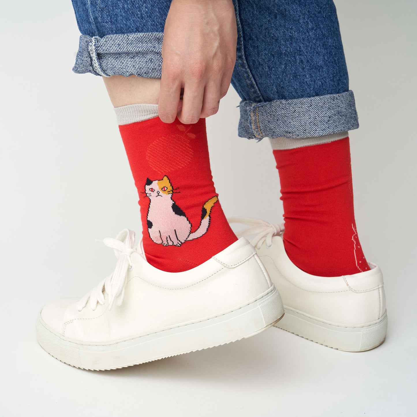 hyvä／すきなもの　クルー丈ソックス（3色）