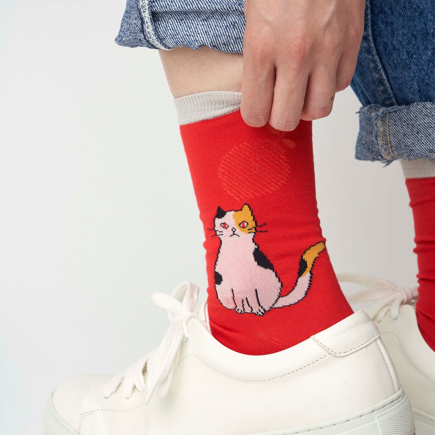 hyvä／すきなもの　クルー丈ソックス（3色）