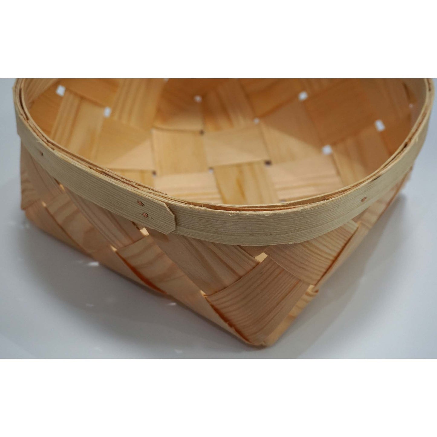 【B品】ラウンドバスケット（大）- J