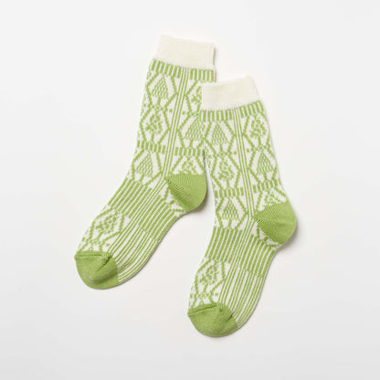 【2025新作】metsä/森　クルー丈ソックス（3色）