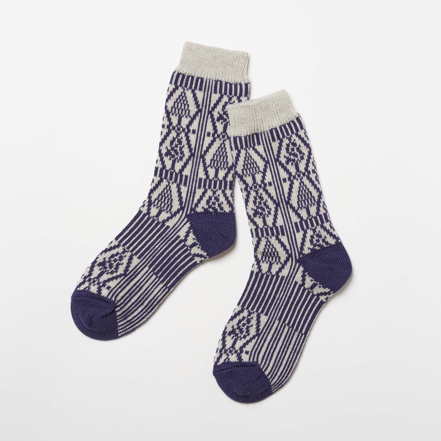 【2025新作】metsä/森　クルー丈ソックス（3色）