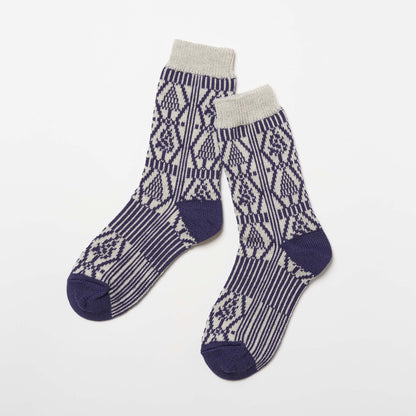 【2025新作】metsä/森　クルー丈ソックス（3色）