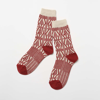 【2025新作】metsä/森　クルー丈ソックス（3色）