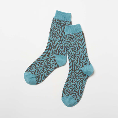 【2025新作】niitty / 草原　コットン　クルー丈ソックス（3色）