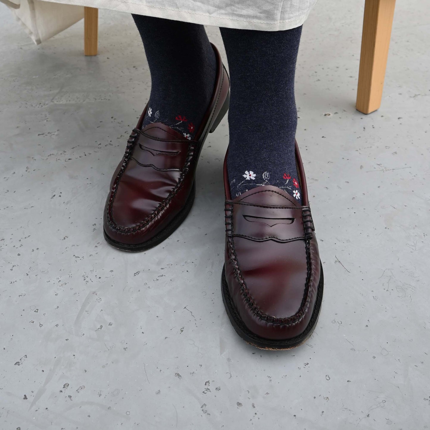 【2025新作】野に咲く花　タイツ（2色）