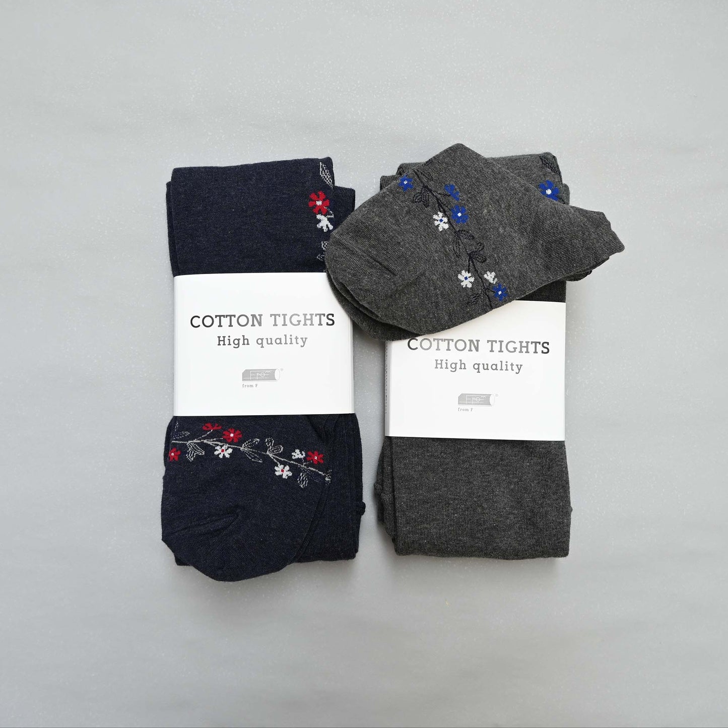 【2025新作】野に咲く花　タイツ（2色）