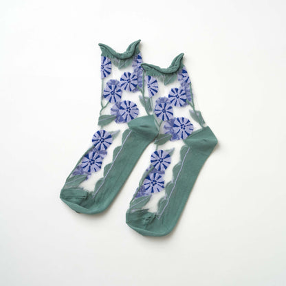 margaret / マーガレット シースルーソックス （3色）