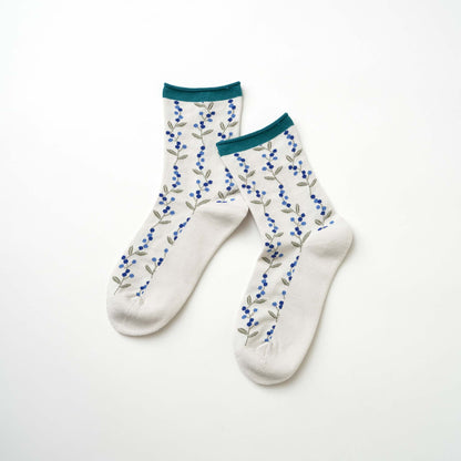 marja / ベリー クルーソックス（3色）