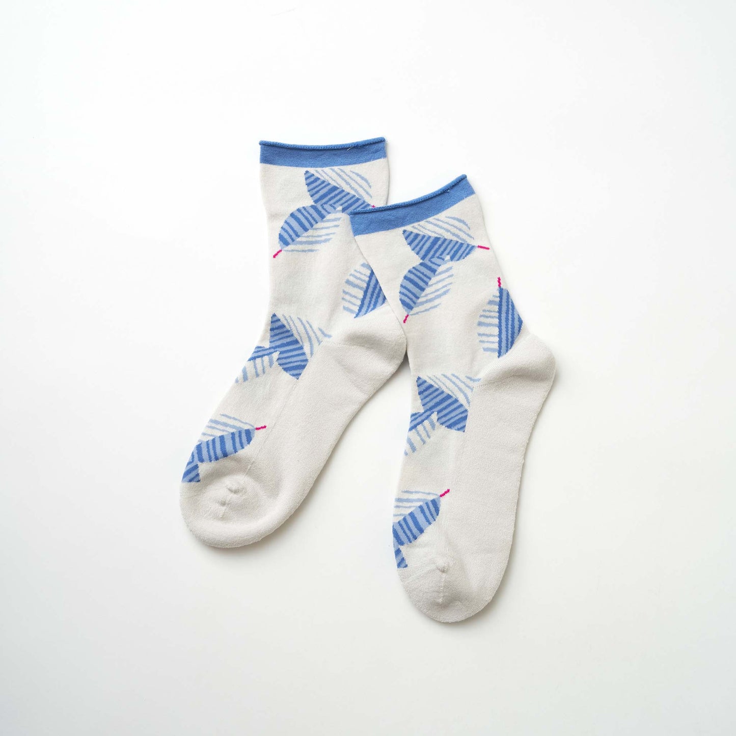 lehti / 葉っぱ クルーソックス（3色）