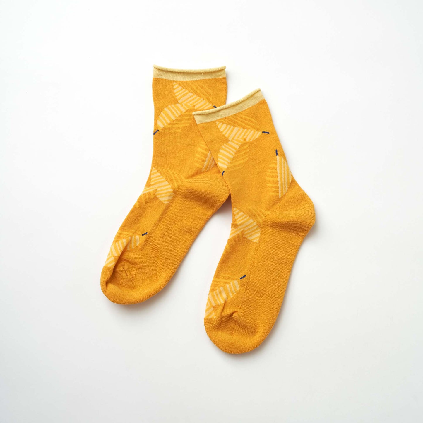 lehti / 葉っぱ クルーソックス（3色）