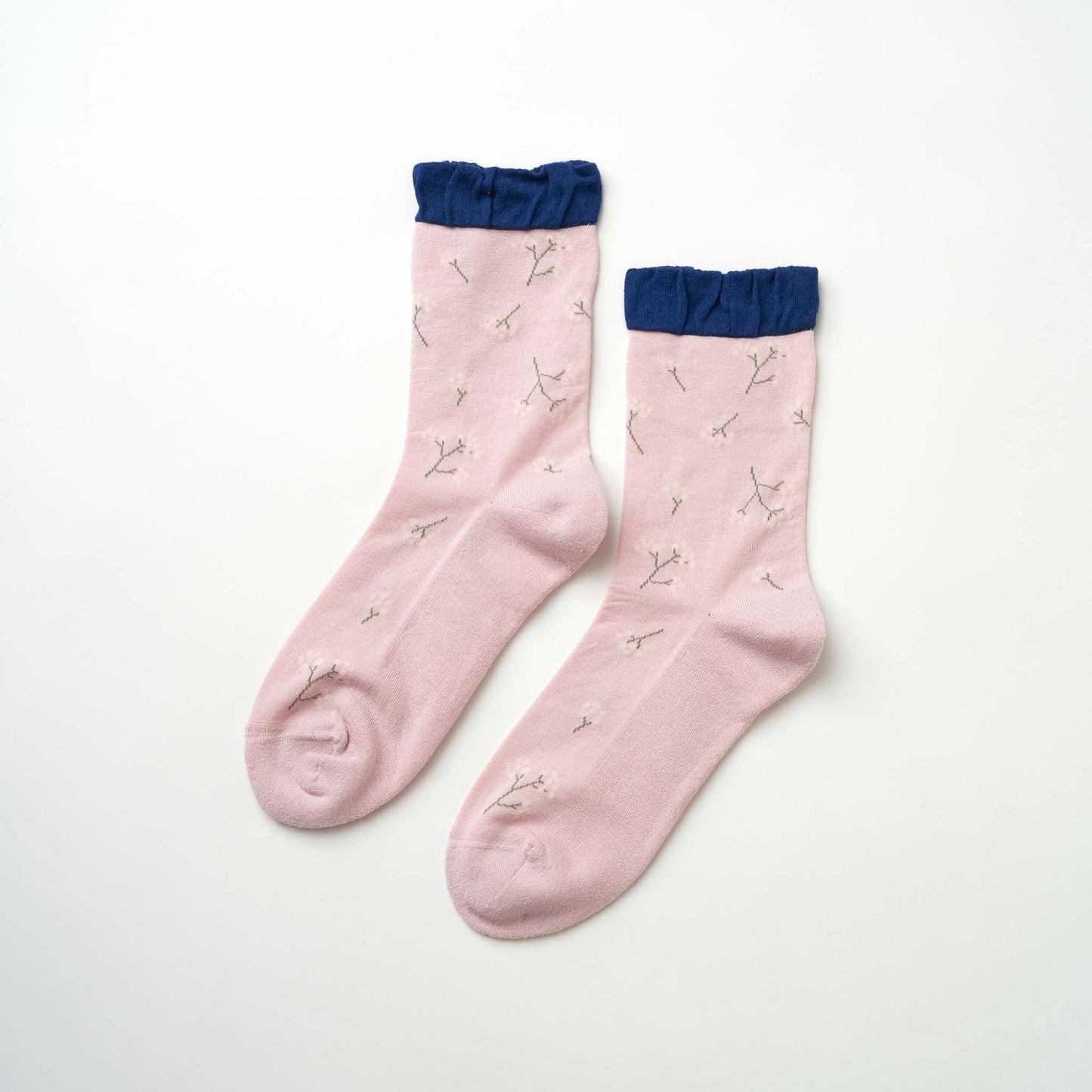 harsokukka / カスミソウ クルーソックス（3色）