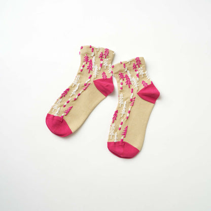 puita / 森 アンクルソックス（3色）