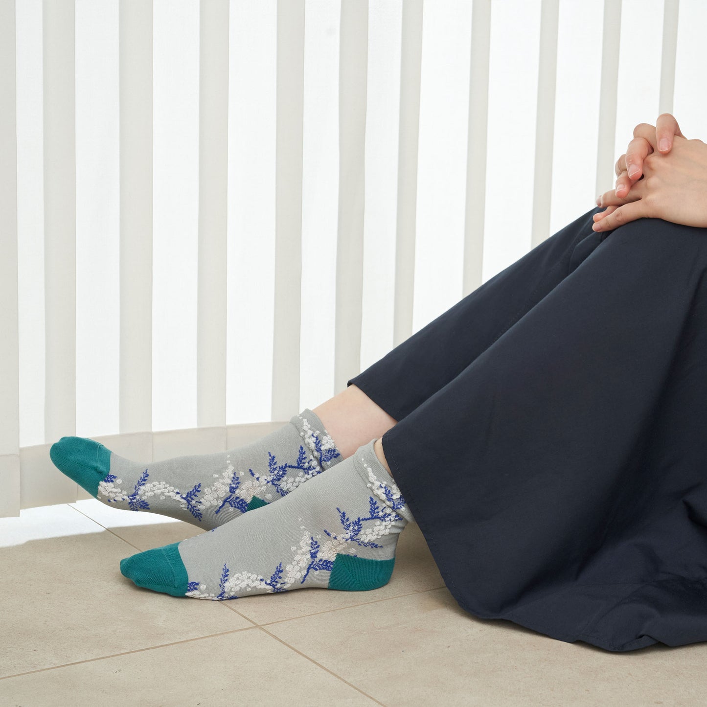 mimosa / ミモザ アンクルソックス（3色）