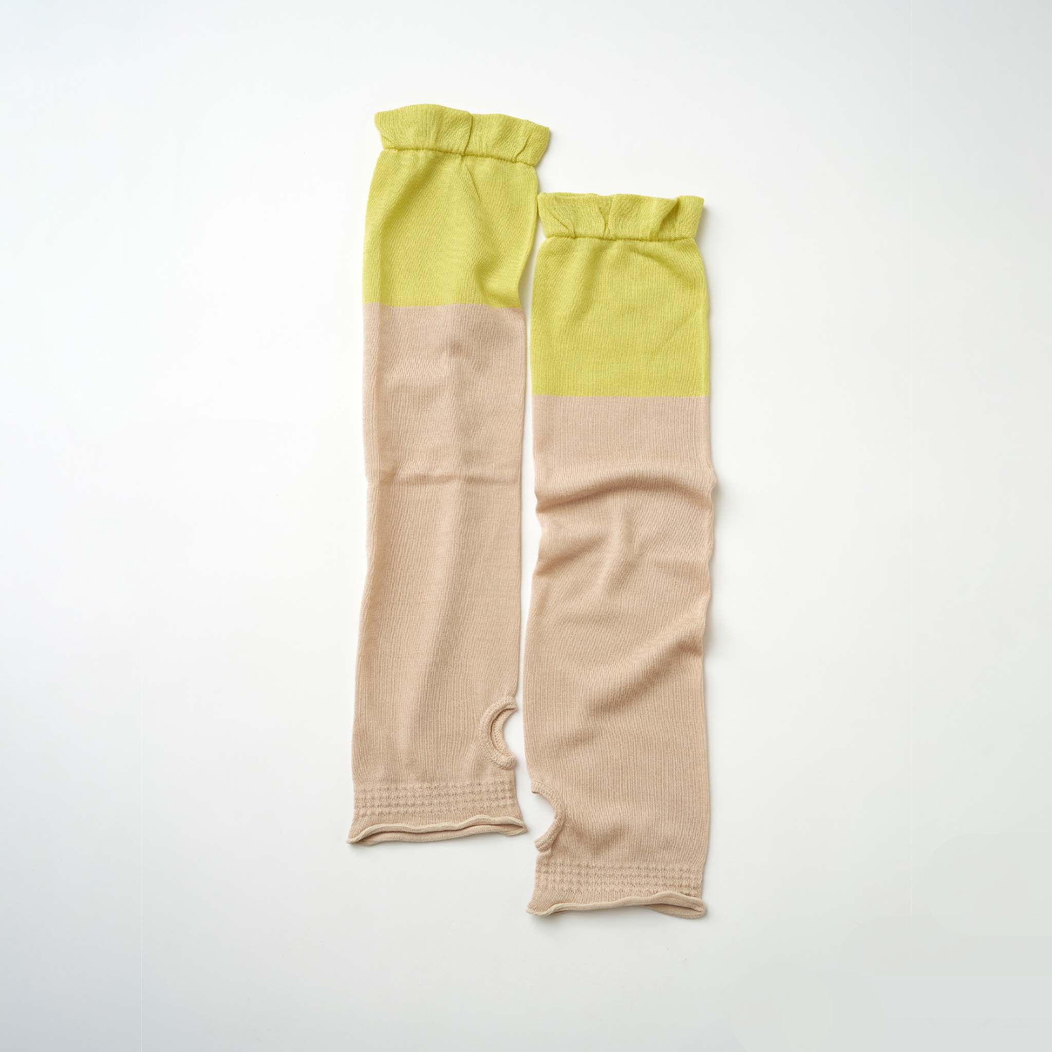 two tone arm cover レーヨンシルク UVアームカバー（6色） – from F