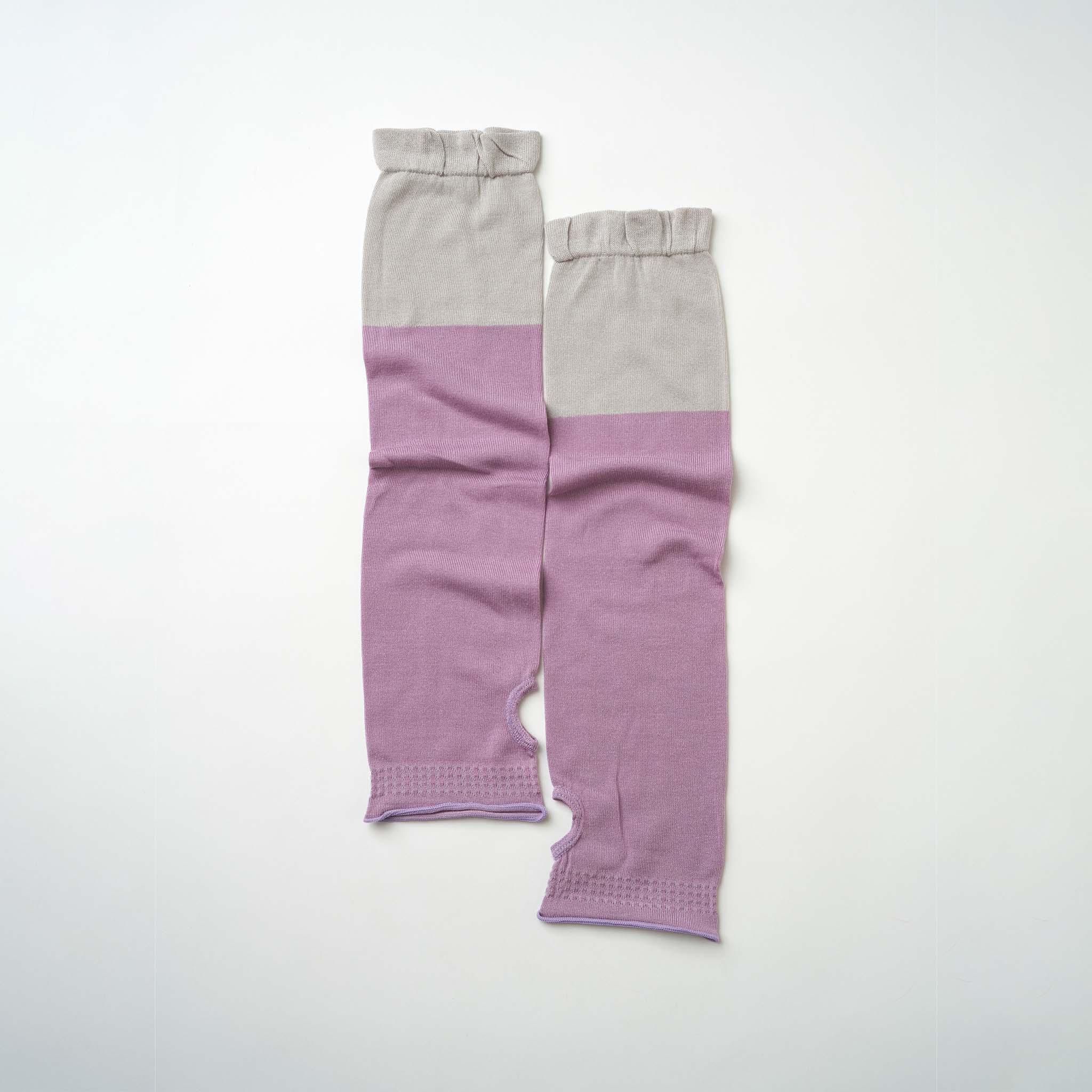 two tone arm cover レーヨンシルク UVアームカバー（6色） – from F