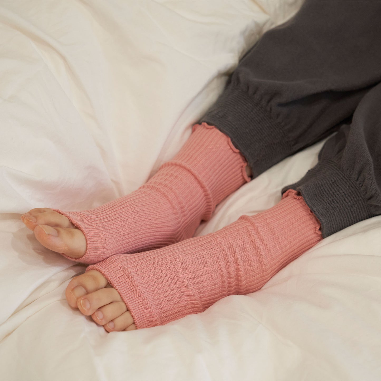 relax open toe socks オーガニックコットン オープントゥソックス（3色）
