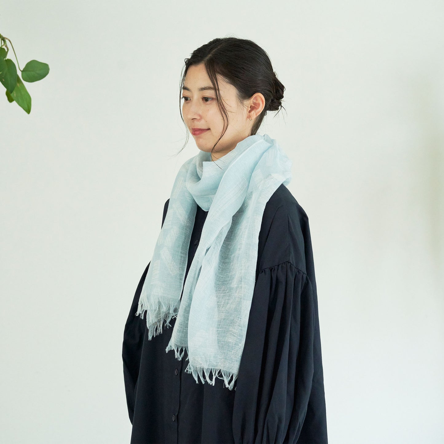 リネンコットンストール ブロック