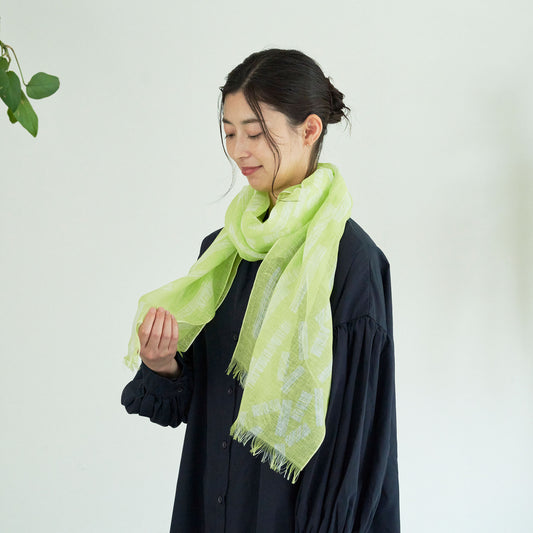 リネンコットンストール ブロック