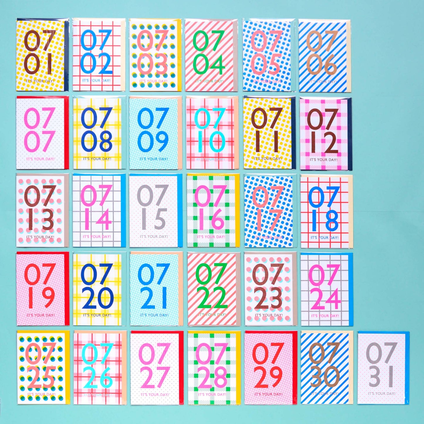 【July – 7月】365 Find Your Day