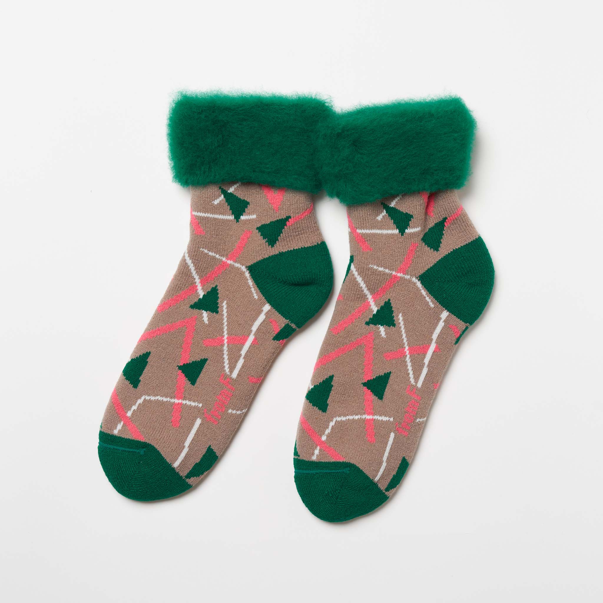 2025新作】honka / アカマツ もこもこソックス（4色） – from F