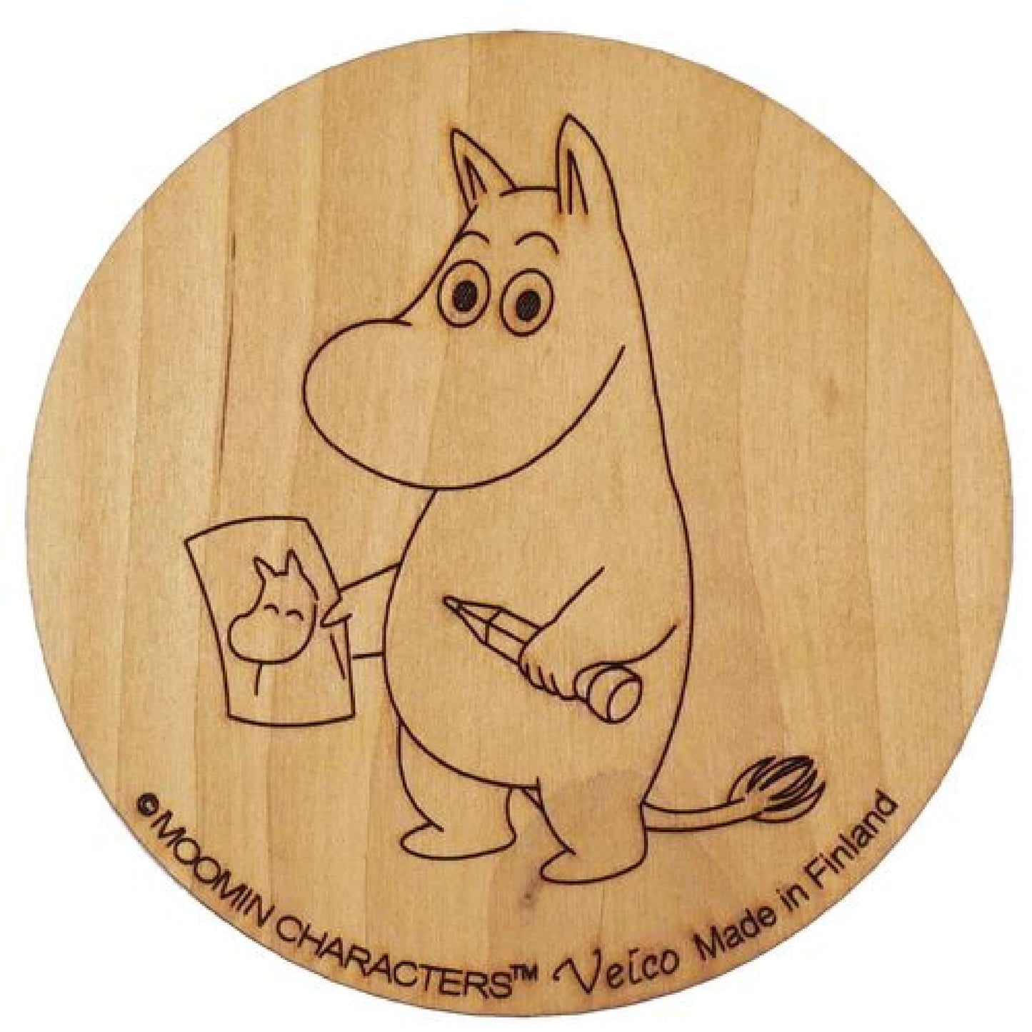 白樺コースター　MOOMIN